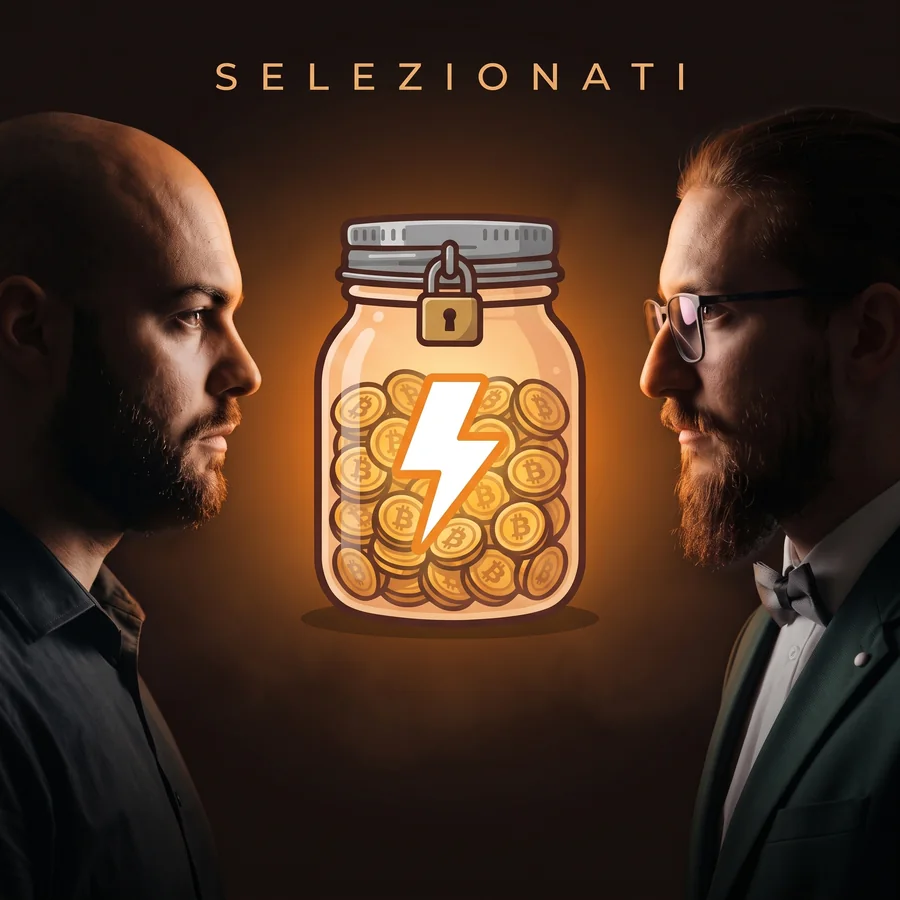 Selezionati: Andrea e Alan con il barattolo di Barattolo